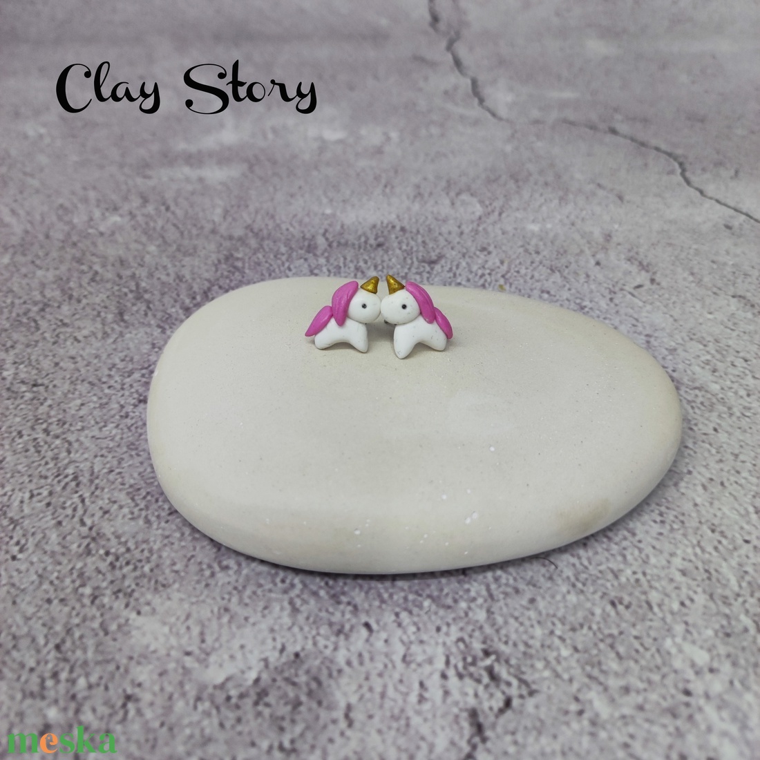 Unikornis polymer clay fülbevaló/Egyszarvú süthető gyurma füli - ékszer - fülbevaló - pötty fülbevaló - Meska.hu Unikornis polymer clay fülbevaló/Egyszarvú süthető gyurma füli - ékszer - fülbevaló - pötty fülbevaló - Meska.hu