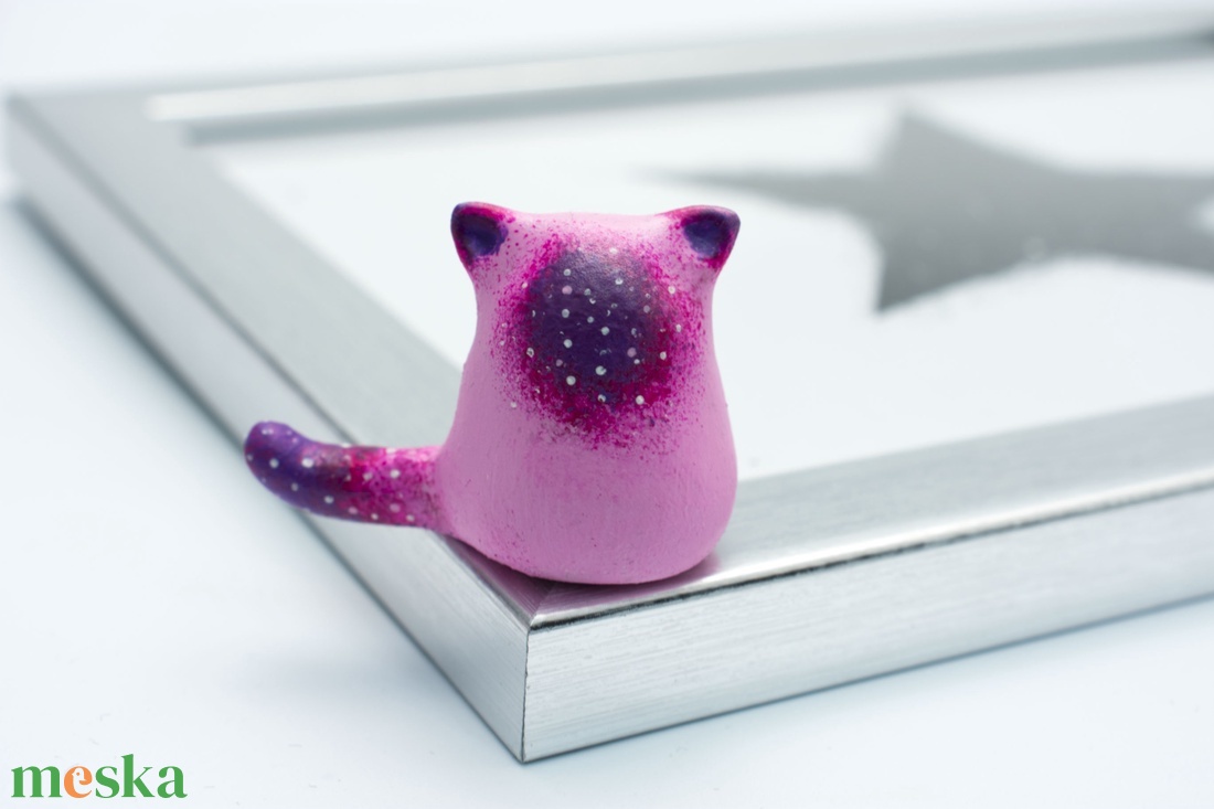 Mini cica/Galaxis macska/Kabala állatka/Szivárvány cica/ - otthon & életmód - dekoráció - dísztárgy - Meska.hu Mini cica/Galaxis macska/Kabala állatka/Szivárvány cica/ - otthon & életmód - dekoráció - dísztárgy - Meska.hu
