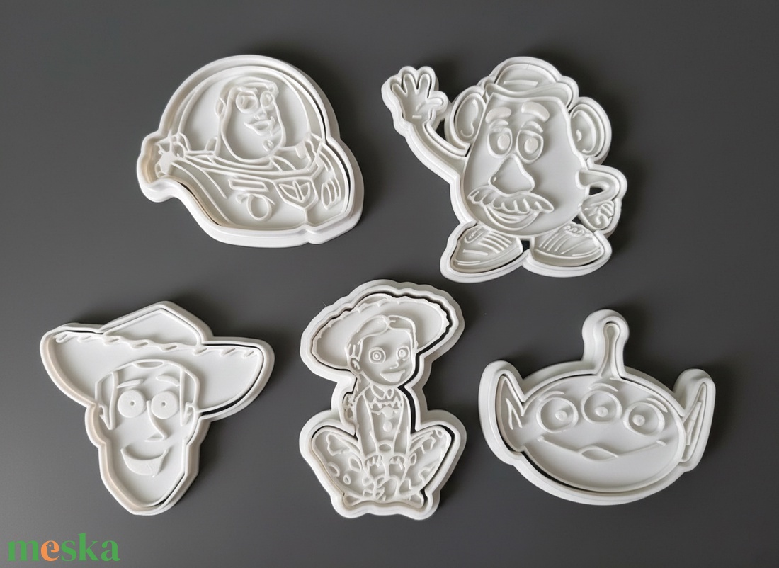 Toy Story Süteményformák - otthon & életmód - konyhafelszerelés, tálalás - sütés, főzés - sütikiszúró - Meska.hu