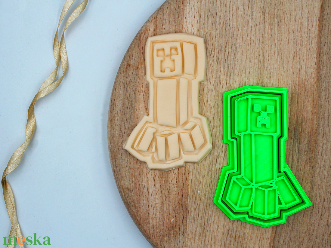 Minecraft Creeper Sütikiszúró Gamereknek Kekszhez Gyurmához - otthon & életmód - konyhafelszerelés, tálalás - sütés, főzés - sütikiszúró - Meska.hu Minecraft Creeper Sütikiszúró Gamereknek Kekszhez Gyurmához - otthon & életmód - konyhafelszerelés, tálalás - sütés, főzés - sütikiszúró - Meska.hu