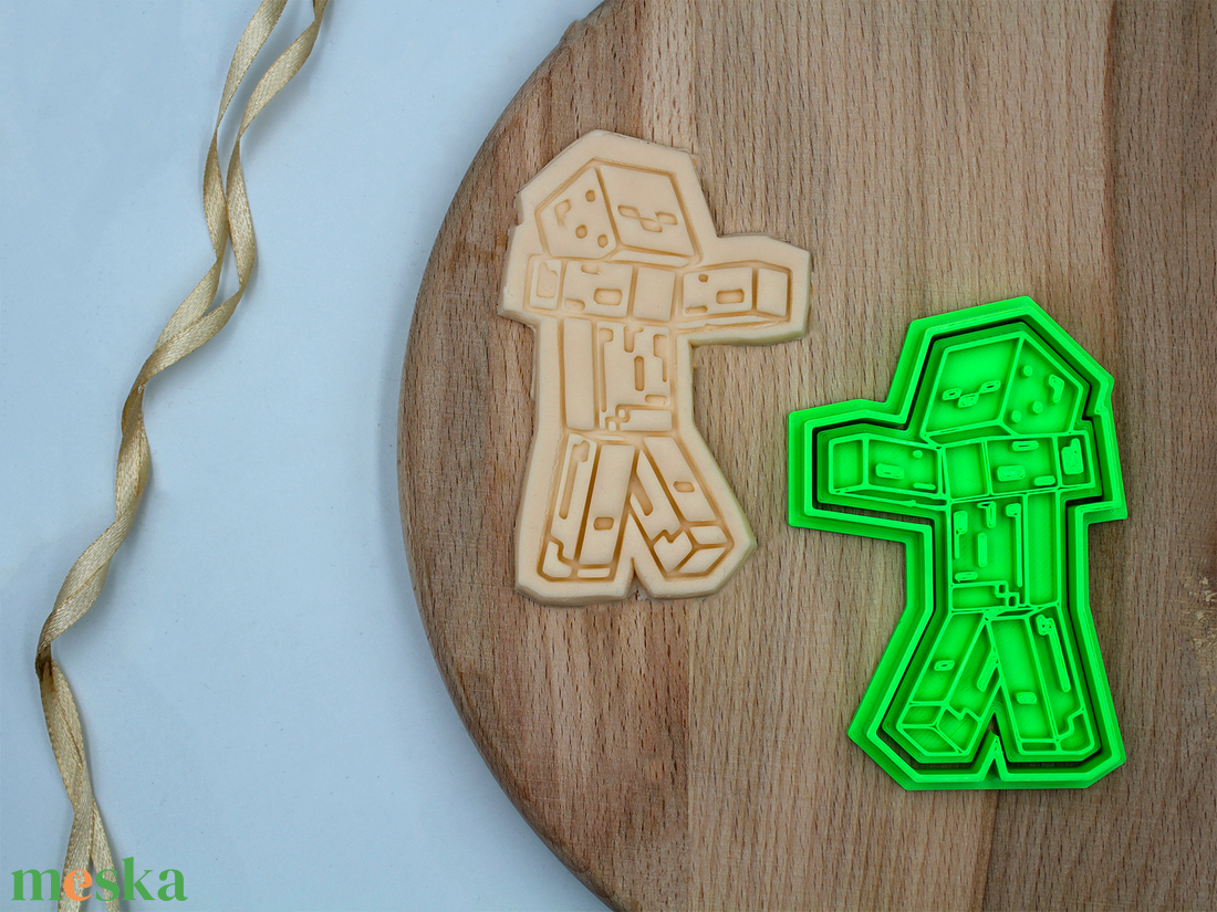 Minecraft Zombi Sütikiszúró Gamereknek Kekszhez Gyurmához - otthon & életmód - konyhafelszerelés, tálalás - sütés, főzés - sütikiszúró - Meska.hu Minecraft Zombi Sütikiszúró Gamereknek Kekszhez Gyurmához - otthon & életmód - konyhafelszerelés, tálalás - sütés, főzés - sütikiszúró - Meska.hu