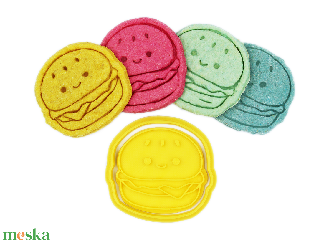 Cuki Hamburger Sütikiszúró mini 6 cm-es Kekszekhez PICIMICIK Termékcsalád Kaja - otthon & életmód - konyhafelszerelés, tálalás - sütés, főzés - sütikiszúró - Meska.hu Cuki Hamburger Sütikiszúró mini 6 cm-es Kekszekhez PICIMICIK Termékcsalád Kaja - otthon & életmód - konyhafelszerelés, tálalás - sütés, főzés - sütikiszúró - Meska.hu