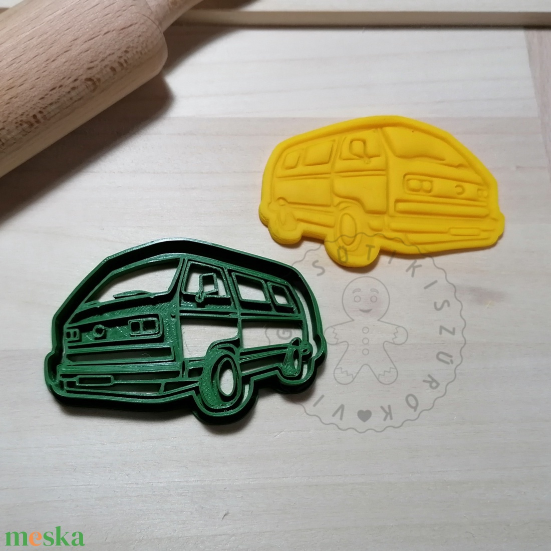 VW T3 kisbusz - süteménykiszúró forma, sütipecsét. Linzer, mézeskalács, keksz kiszúró - otthon & életmód - konyhafelszerelés, tálalás - sütés, főzés - sütikiszúró - Meska.hu VW T3 kisbusz - süteménykiszúró forma, sütipecsét. Linzer, mézeskalács, keksz kiszúró - otthon & életmód - konyhafelszerelés, tálalás - sütés, főzés - sütikiszúró - Meska.hu