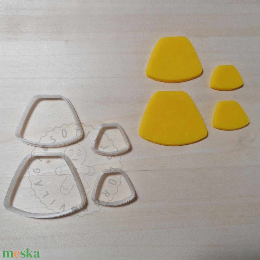 Lekerekített trapéz alakú süthető gyurma kiszúrók - polymerclay, kiszúró, kellék - otthon & életmód - konyhafelszerelés, tálalás - sütés, főzés - sütikiszúró - Meska.hu Lekerekített trapéz alakú süthető gyurma kiszúrók - polymerclay, kiszúró, kellék - otthon & életmód - konyhafelszerelés, tálalás - sütés, főzés - sütikiszúró - Meska.hu