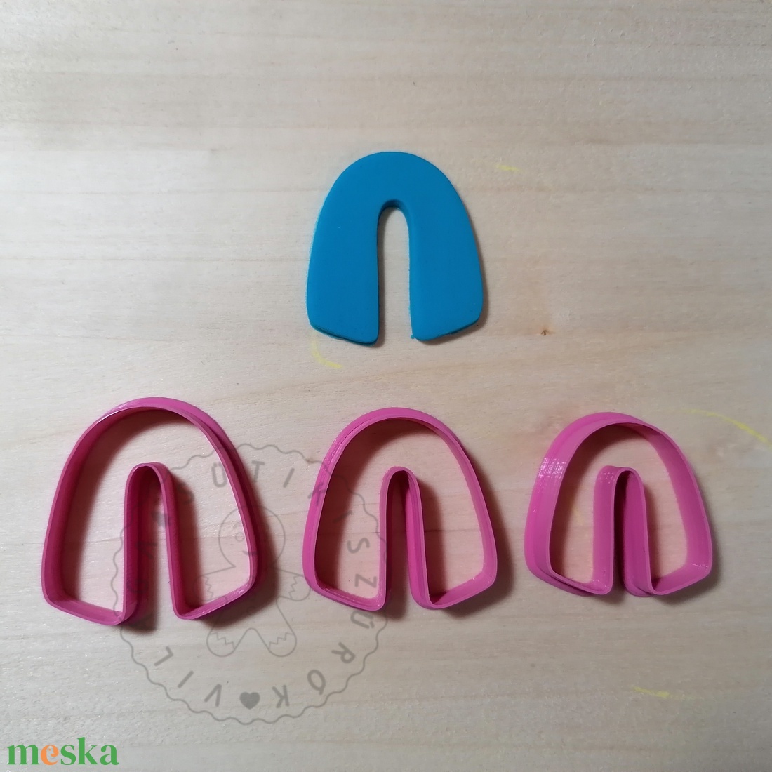 Lekerekített U alakú süthető gyurma kiszúrók - polymerclay, kiszúró, kellék - otthon & életmód - konyhafelszerelés, tálalás - sütés, főzés - sütikiszúró - Meska.hu Lekerekített U alakú süthető gyurma kiszúrók - polymerclay, kiszúró, kellék - otthon & életmód - konyhafelszerelés, tálalás - sütés, főzés - sütikiszúró - Meska.hu