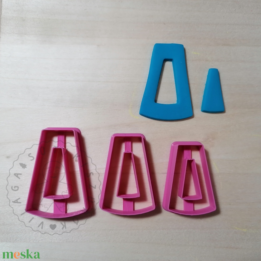 Trapéz alakú süthető gyurma kiszúrók - polymerclay, kiszúró, kellék - otthon & életmód - konyhafelszerelés, tálalás - sütés, főzés - sütikiszúró - Meska.hu Trapéz alakú süthető gyurma kiszúrók - polymerclay, kiszúró, kellék - otthon & életmód - konyhafelszerelés, tálalás - sütés, főzés - sütikiszúró - Meska.hu