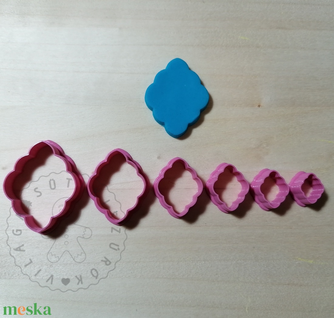 Marokkói gyémánt süthető gyurma kiszúrók (6db) - polymerclay, kiszúró, kellék - otthon & életmód - konyhafelszerelés, tálalás - sütés, főzés - sütikiszúró - Meska.hu Marokkói gyémánt süthető gyurma kiszúrók (6db) - polymerclay, kiszúró, kellék - otthon & életmód - konyhafelszerelés, tálalás - sütés, főzés - sütikiszúró - Meska.hu