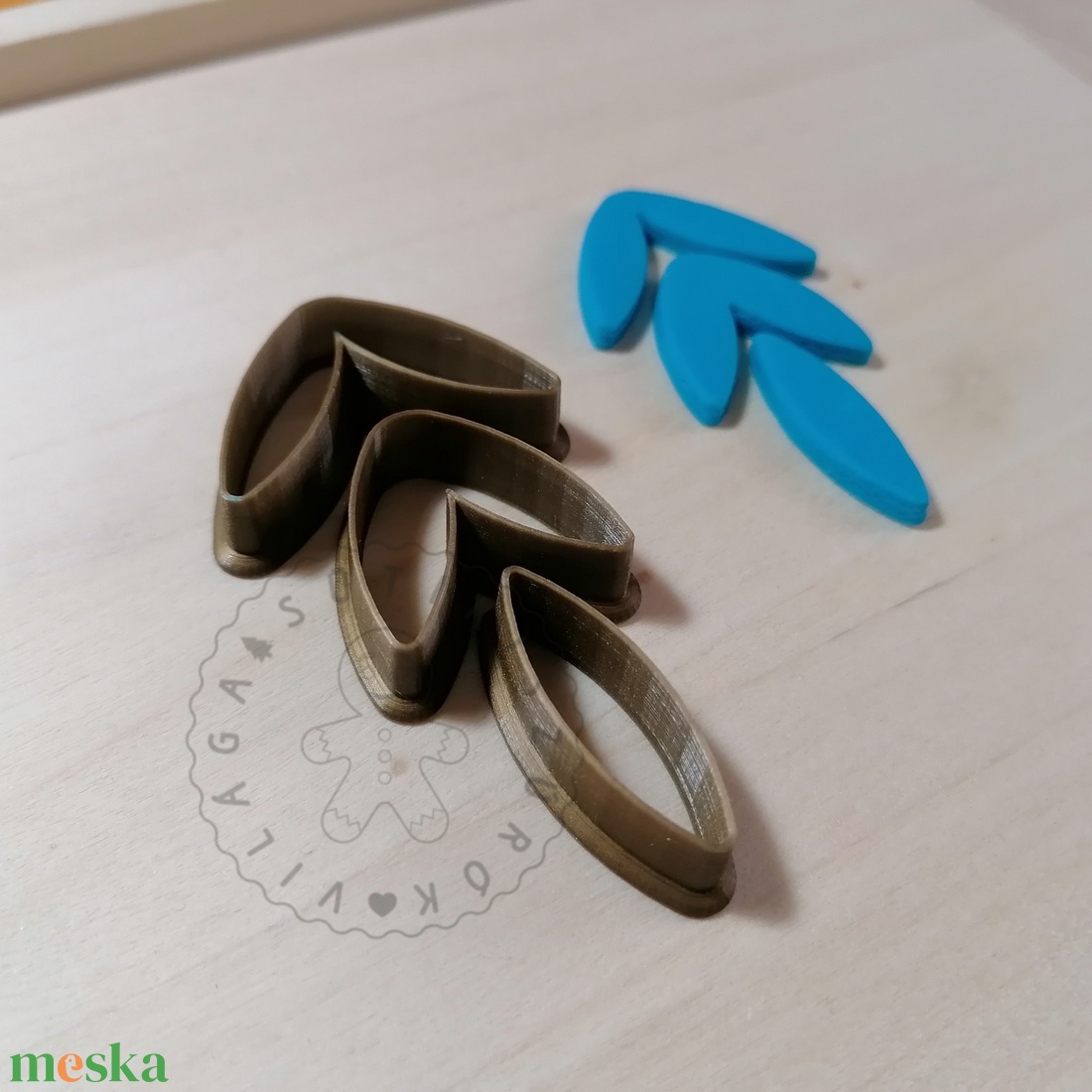 3 részes fülbevaló szett alakú süthető gyurma kiszúrók (3db) - polymerclay, kiszúró, kellék - otthon & életmód - konyhafelszerelés, tálalás - sütés, főzés - sütikiszúró - Meska.hu