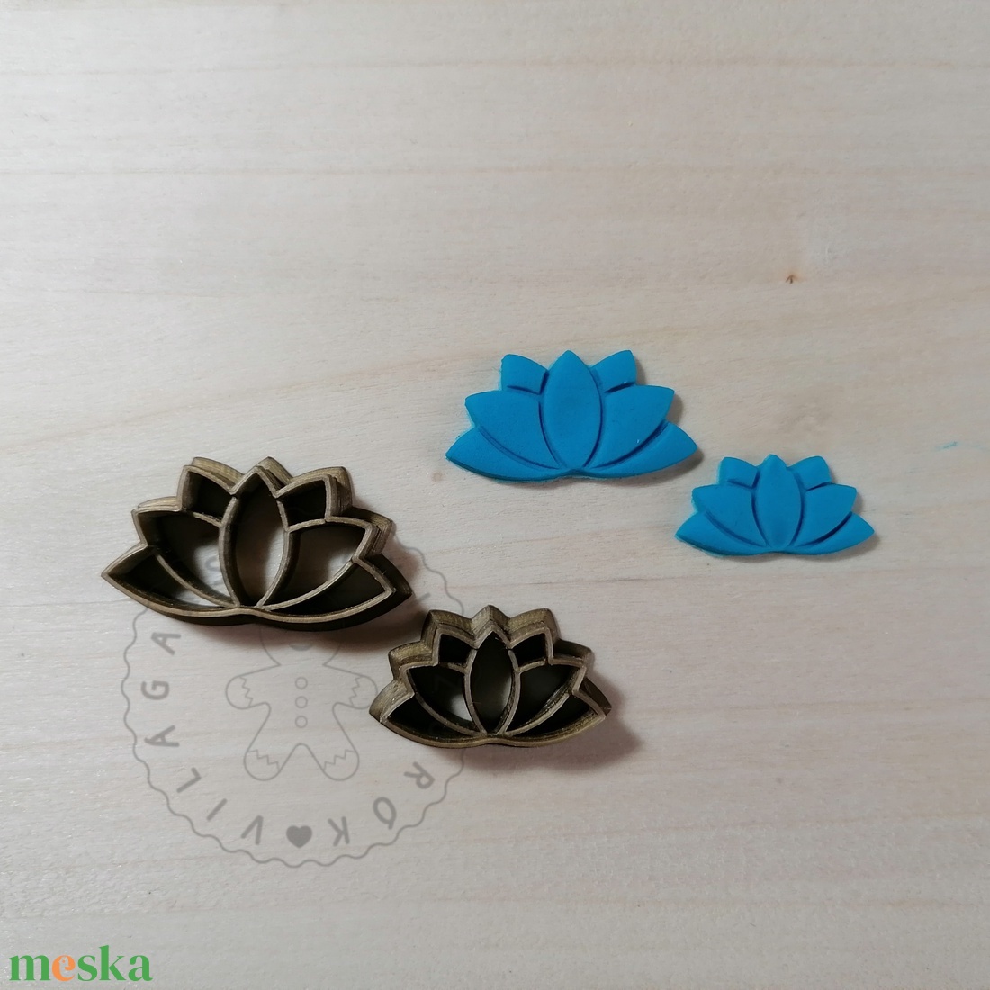 7 szirmú lótusz alakú süthető gyurma kiszúrók (2 db) - polymerclay, kiszúró, kellék - otthon & életmód - konyhafelszerelés, tálalás - sütés, főzés - sütikiszúró - Meska.hu 7 szirmú lótusz alakú süthető gyurma kiszúrók (2 db) - polymerclay, kiszúró, kellék - otthon & életmód - konyhafelszerelés, tálalás - sütés, főzés - sütikiszúró - Meska.hu