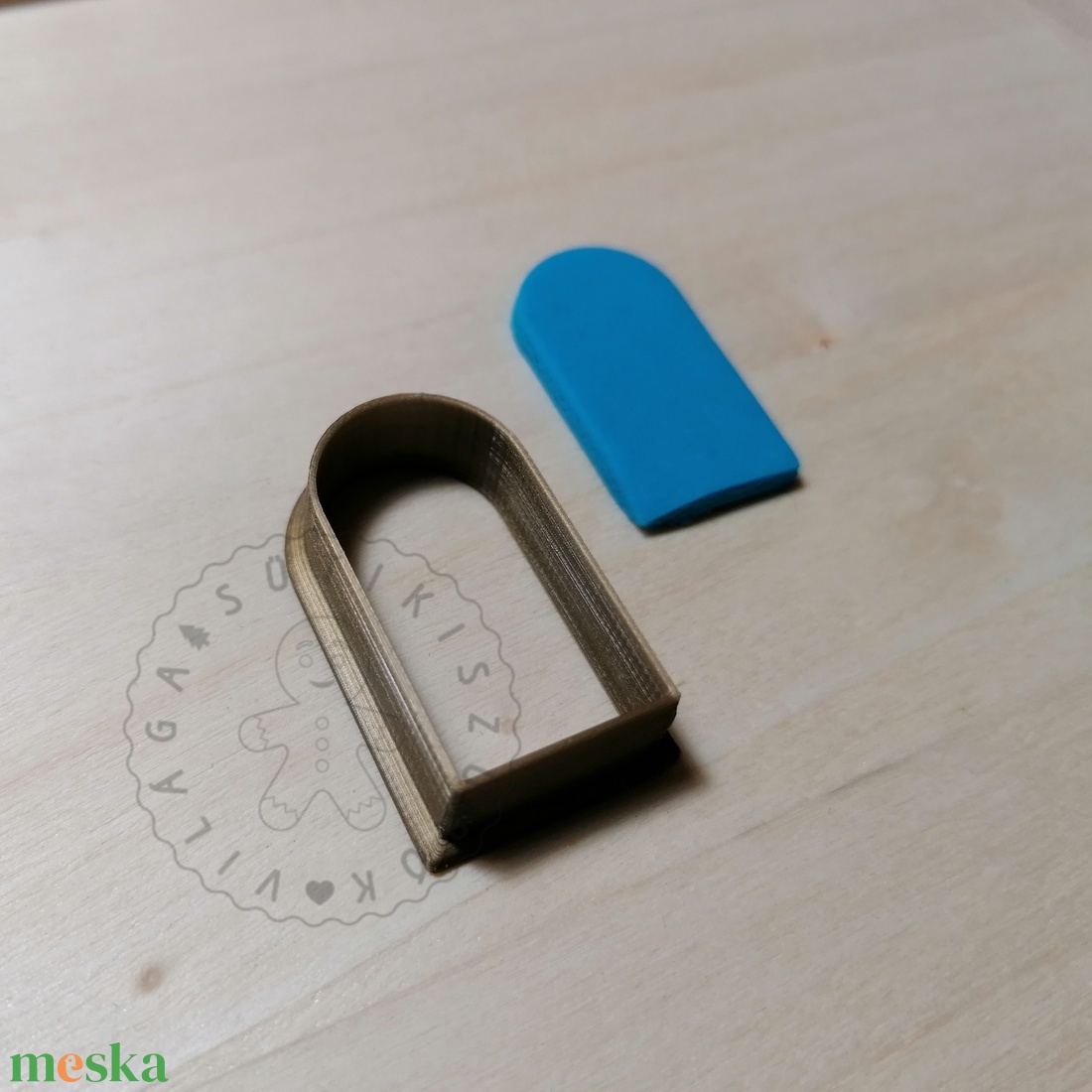Boltív alakú süthető gyurma kiszúrók - polymerclay, kiszúró, kellék - otthon & életmód - konyhafelszerelés, tálalás - sütés, főzés - sütikiszúró - Meska.hu