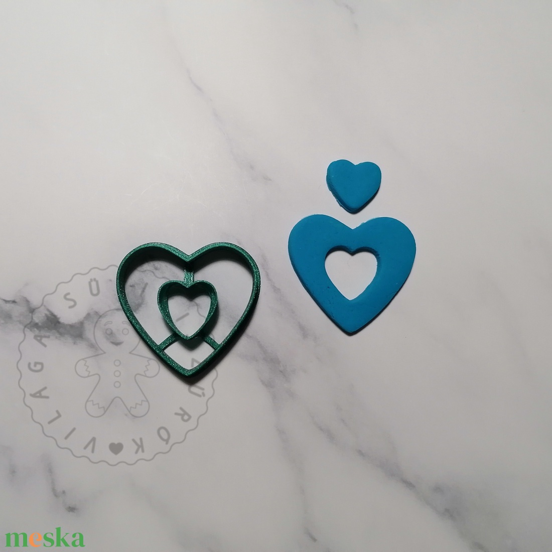 Szív fánk süthető gyurma kiszúrók - polymerclay, kiszúró, kellék - otthon & életmód - konyhafelszerelés, tálalás - sütés, főzés - sütikiszúró - Meska.hu Szív fánk süthető gyurma kiszúrók - polymerclay, kiszúró, kellék - otthon & életmód - konyhafelszerelés, tálalás - sütés, főzés - sütikiszúró - Meska.hu