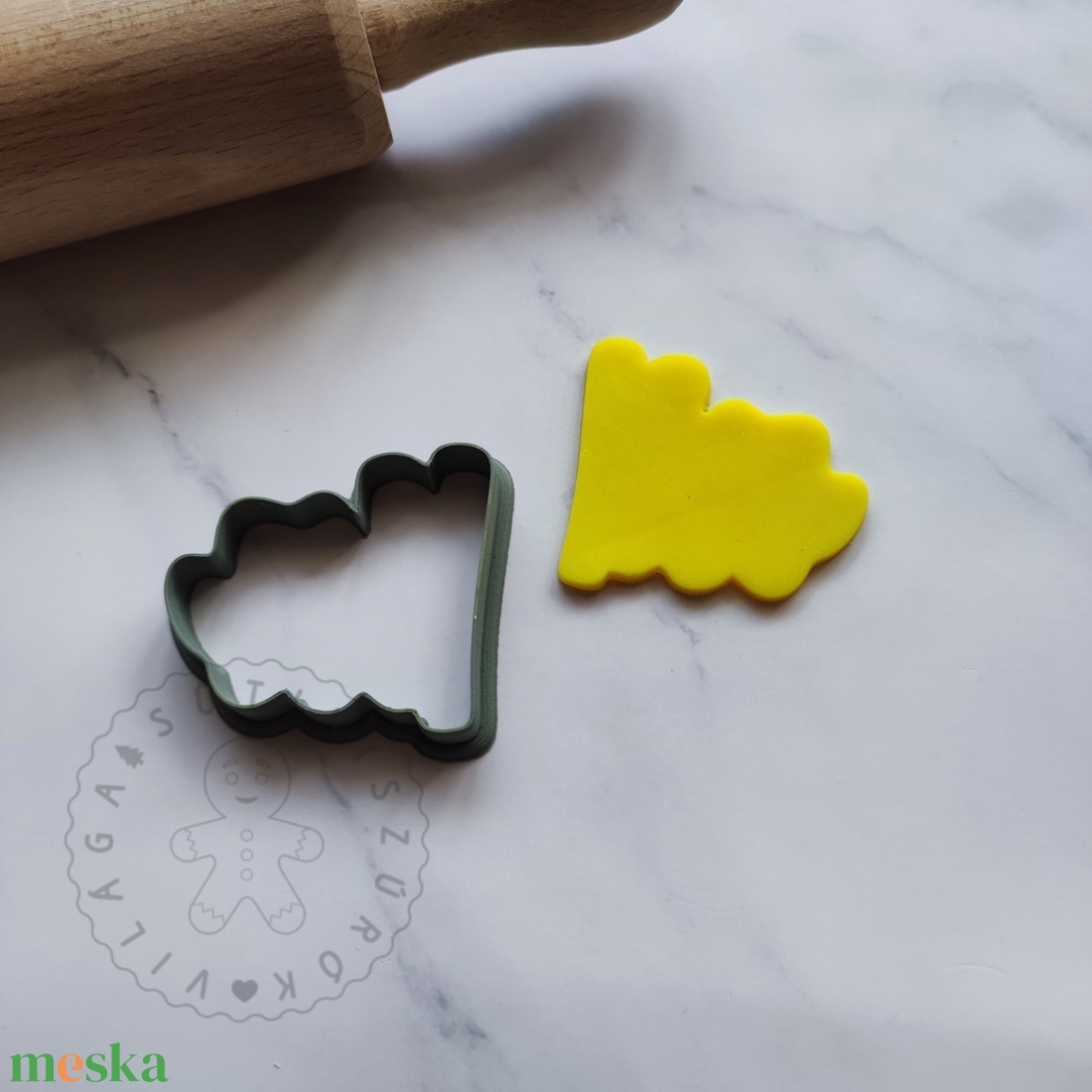 Boo körvonal mini - süteménykiszúró forma, sütipecsét. Linzer, mézeskalács, keksz kiszúró - otthon & életmód - konyhafelszerelés, tálalás - sütés, főzés - sütikiszúró - Meska.hu