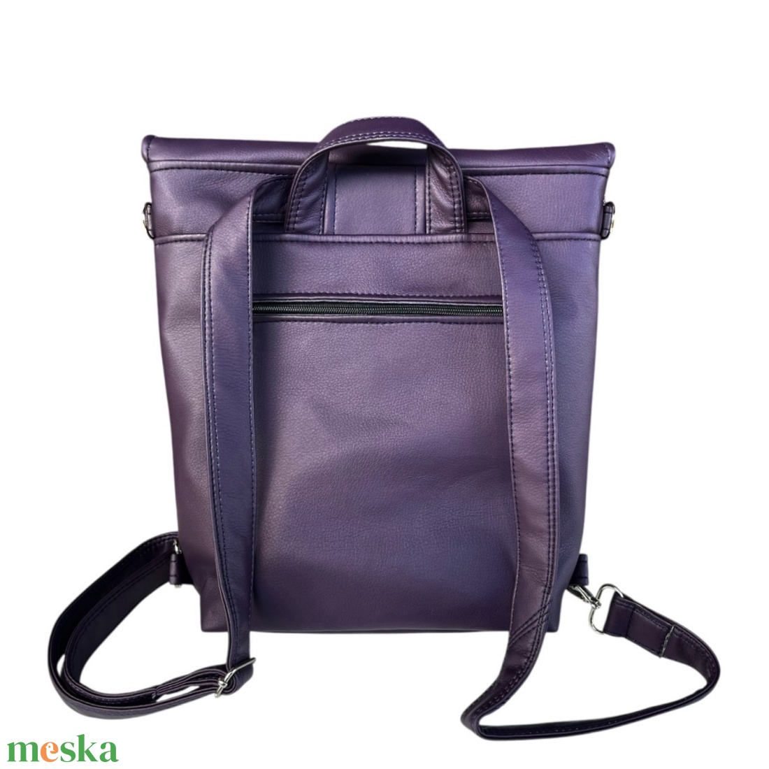 Lila szövetes masnis, kisméretű 2in1 hátizsák - táska & tok - kézitáska & válltáska - válltáska - Meska.hu