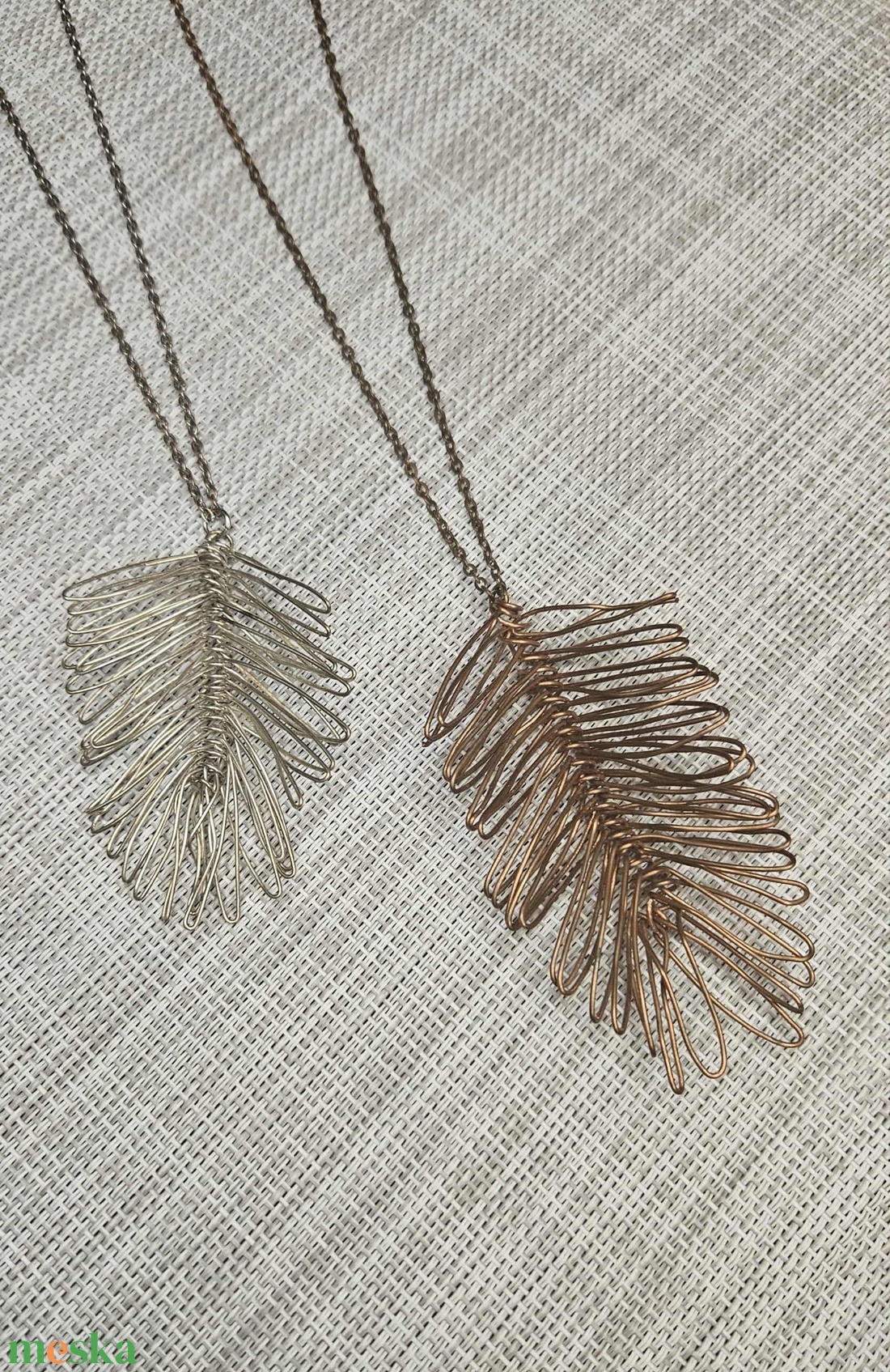 Madártoll medál - ékszer - nyaklánc - medálos nyaklánc - Meska.hu