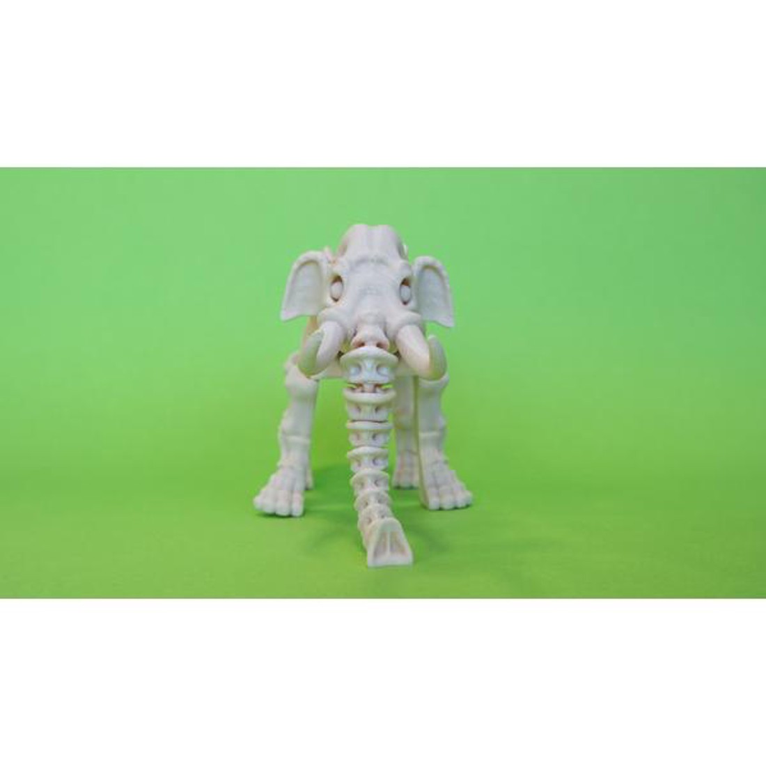 3D nyomtatott csont elefánt - játék & sport - plüssállat & játékfigura - más figura - Meska.hu 3D nyomtatott csont elefánt - játék & sport - plüssállat & játékfigura - más figura - Meska.hu
