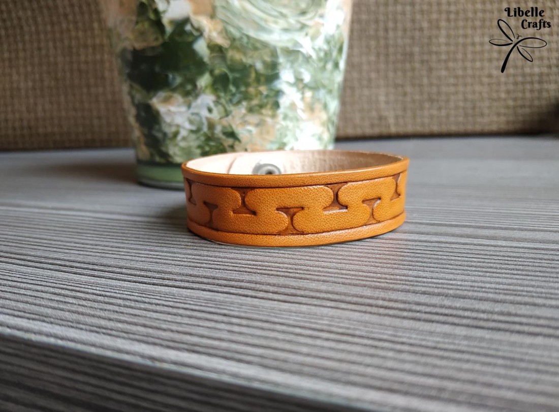 Hullámos sormintás karpánt - ékszer - karkötő - Meska.hu