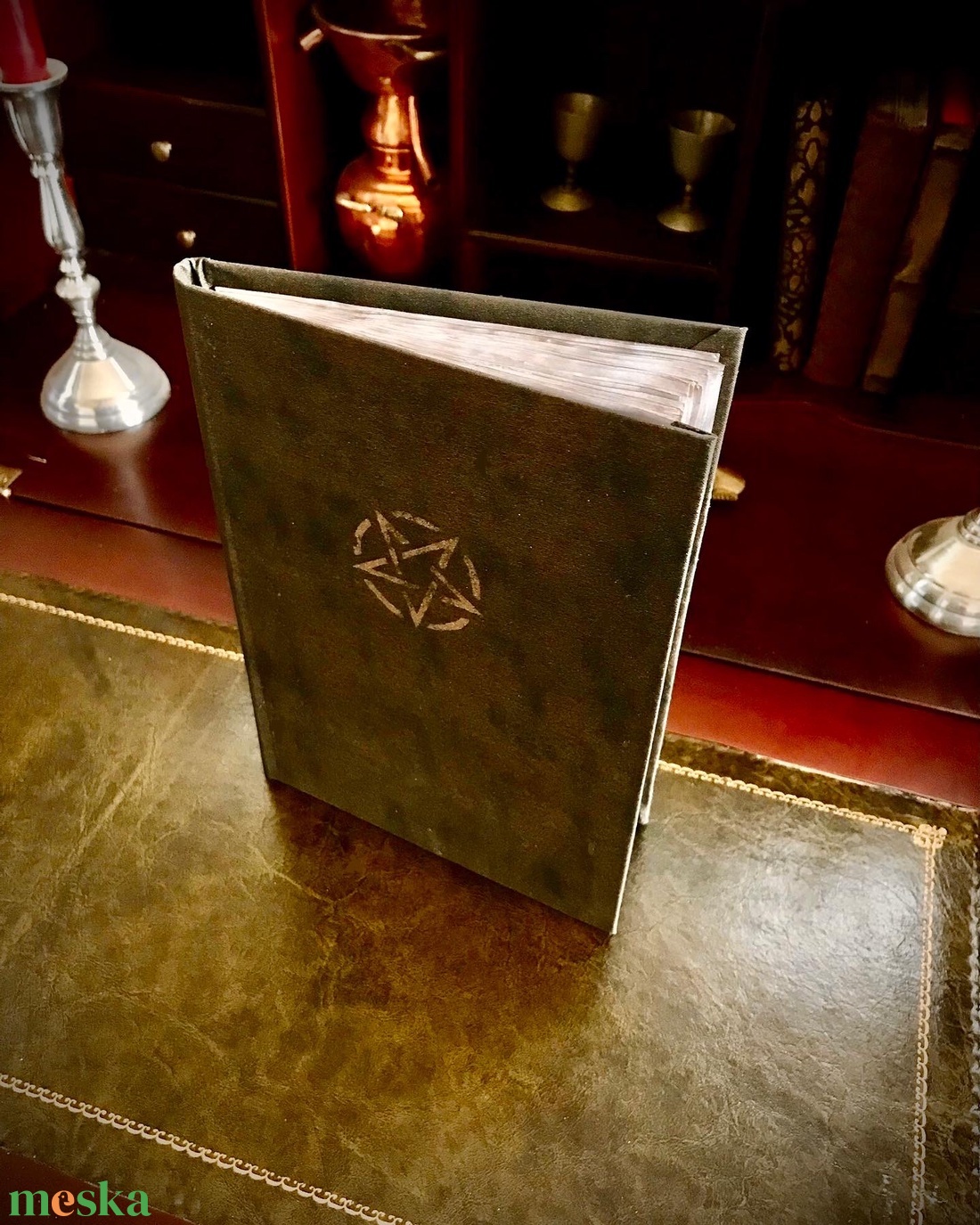 Egyedi grimoire / napló / receptkönyv - otthon & életmód - papír, írószer - jegyzetfüzet & napló - Meska.hu Egyedi grimoire / napló / receptkönyv - otthon & életmód - papír, írószer - jegyzetfüzet & napló - Meska.hu