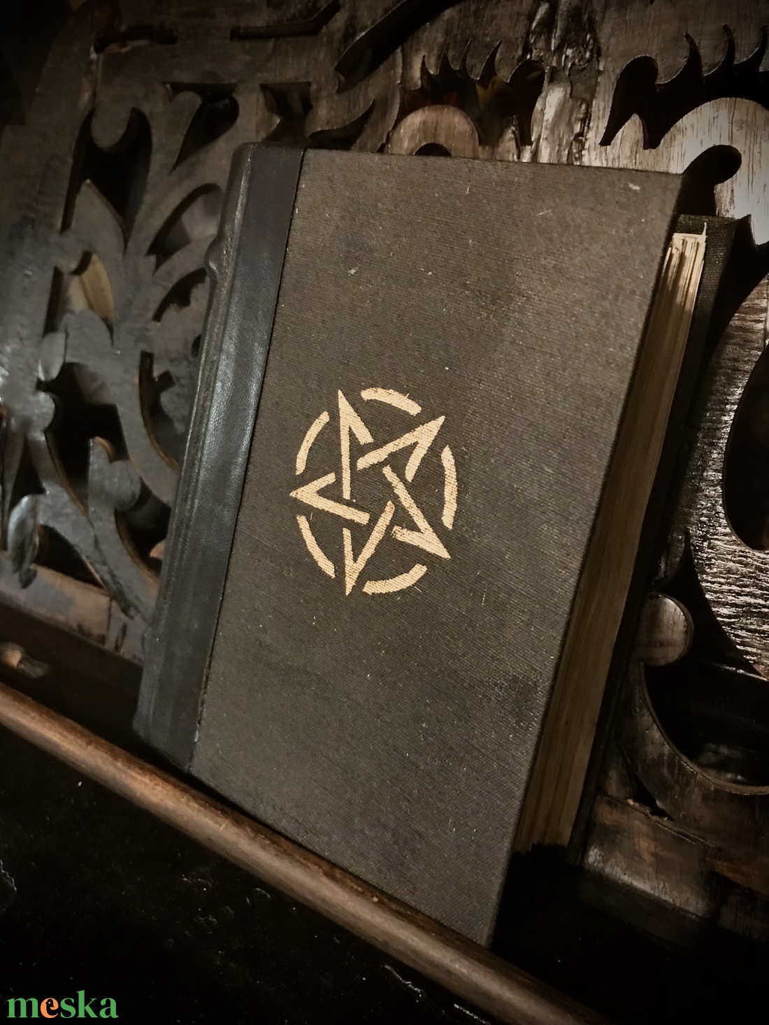 Egyedi napló / Grimoire - otthon & életmód - papír, írószer - jegyzetfüzet & napló - Meska.hu Egyedi napló / Grimoire - otthon & életmód - papír, írószer - jegyzetfüzet & napló - Meska.hu
