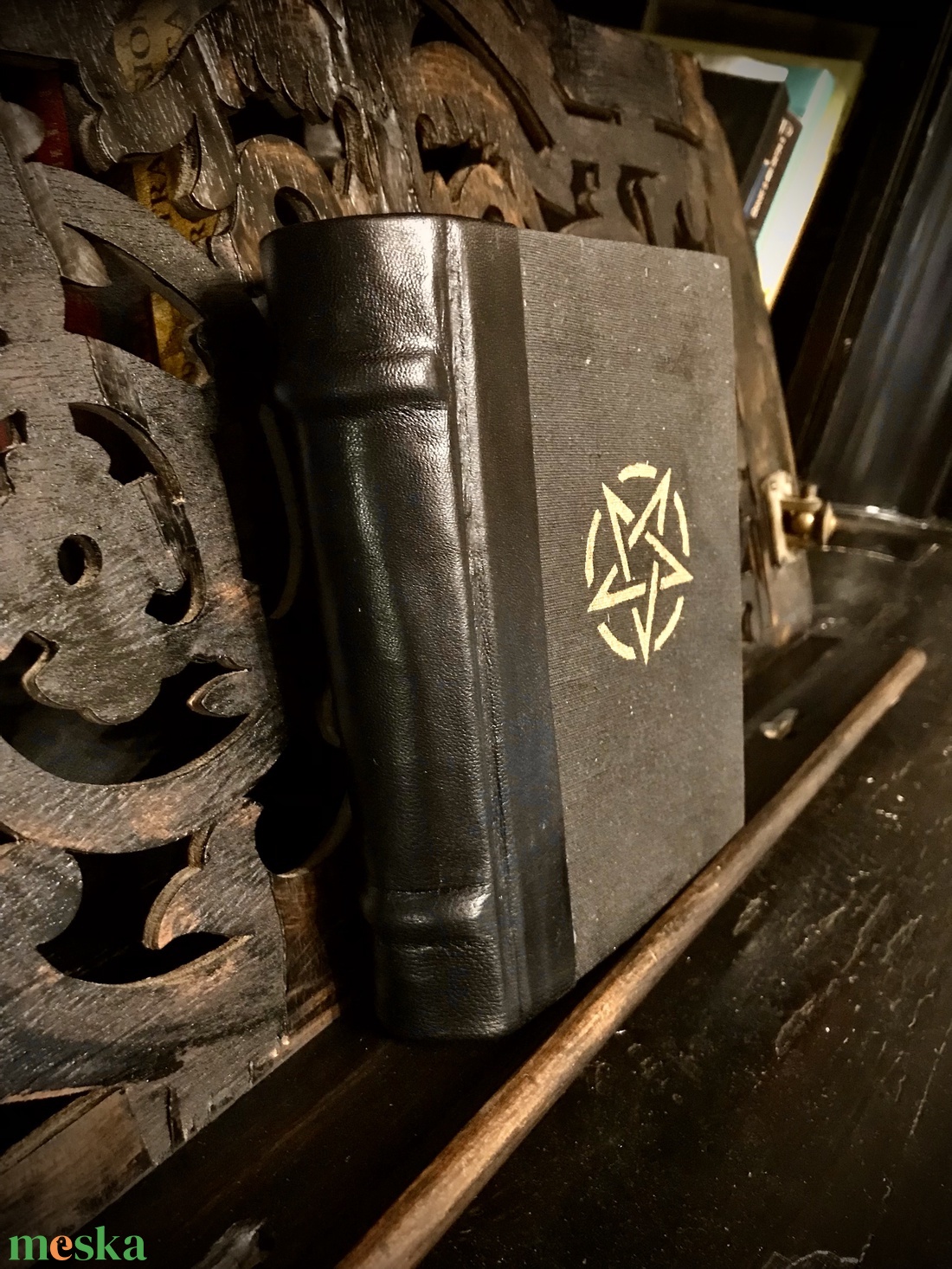 Egyedi napló / Grimoire - otthon & életmód - papír, írószer - jegyzetfüzet & napló - Meska.hu Egyedi napló / Grimoire - otthon & életmód - papír, írószer - jegyzetfüzet & napló - Meska.hu