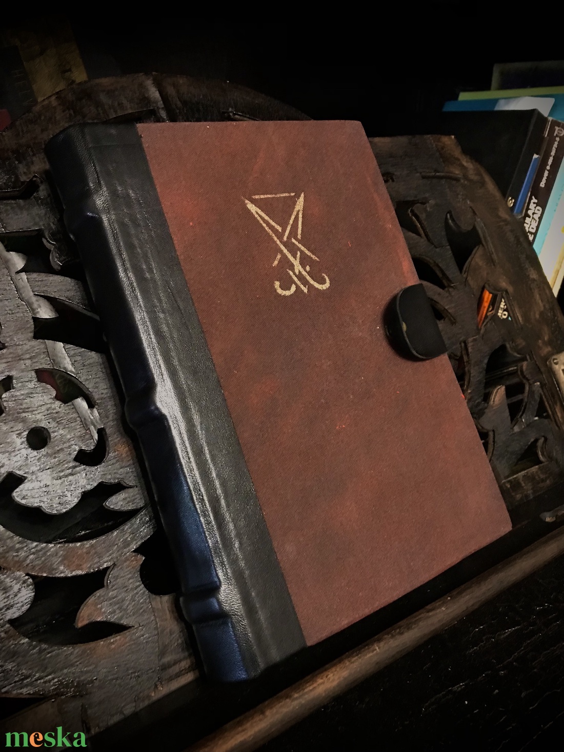 Lucifer Grimoire - otthon & életmód - papír, írószer - jegyzetfüzet & napló - Meska.hu Lucifer Grimoire - otthon & életmód - papír, írószer - jegyzetfüzet & napló - Meska.hu