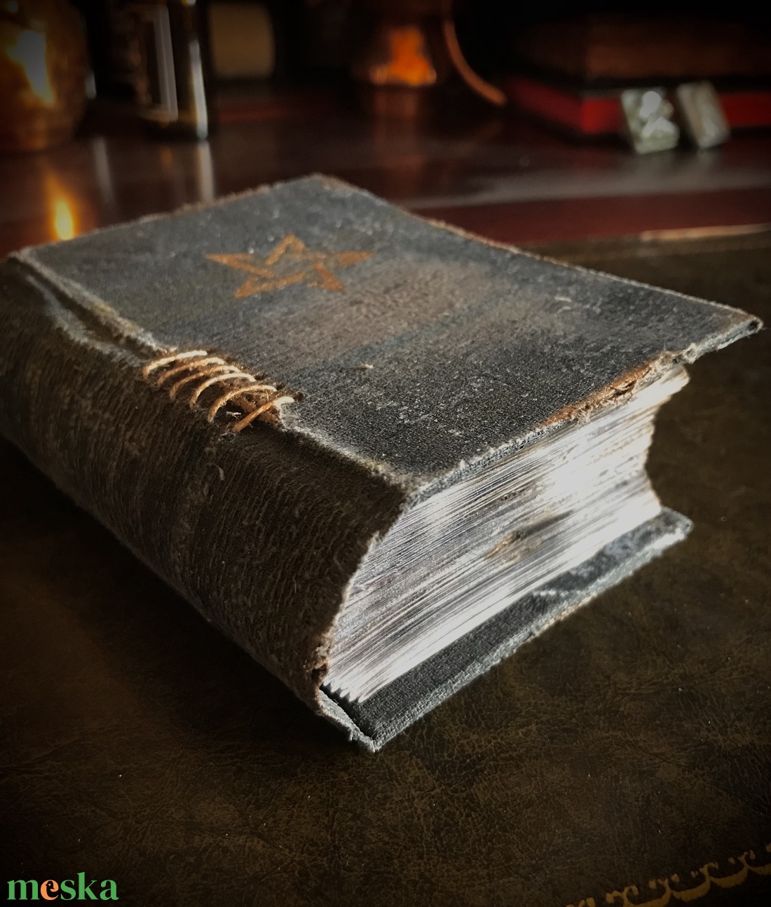 Útinapló /Grimoire (kicsi) - otthon & életmód - papír, írószer - jegyzetfüzet & napló - Meska.hu Útinapló /Grimoire (kicsi) - otthon & életmód - papír, írószer - jegyzetfüzet & napló - Meska.hu