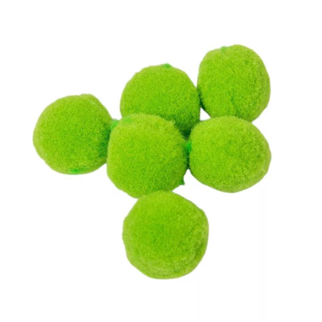 2 cm-es kashmir golyó 10 db-os kiszerelés - olivazöld - kellékek & szerszámok - dekorációs kellékek - egyéb kellékek - Meska.hu