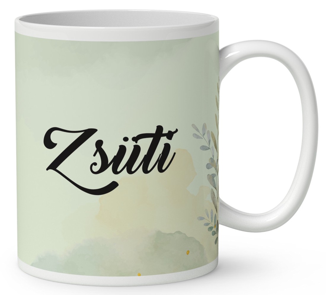 Névvel kérhető - Barna pomerániai törpe spicc portré mintás bögre - otthon & életmód - konyhafelszerelés, tálalás - tálalás - bögre & csésze - Meska.hu