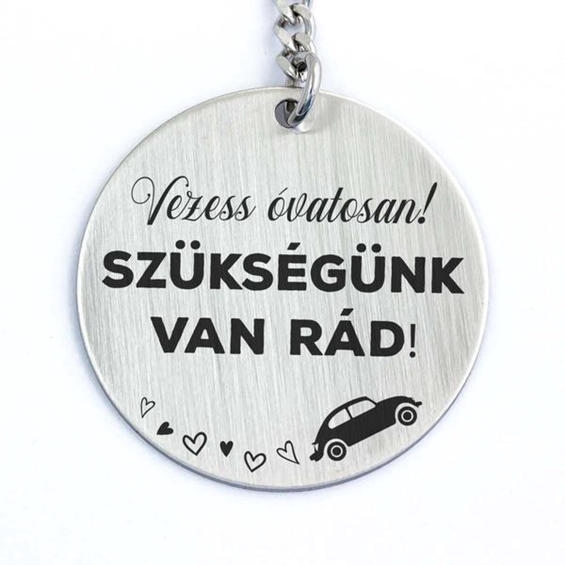Vezess óvatosan acél medálos kulcstartó - táska & tok - kulcstartó & táskadísz - kulcstartó - Meska.hu Vezess óvatosan acél medálos kulcstartó - táska & tok - kulcstartó & táskadísz - kulcstartó - Meska.hu
