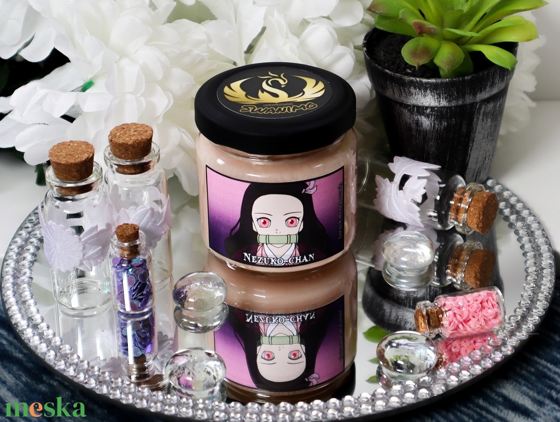 Nezuko-chan - Demon Slayer; Barack mennyország illatú - szójaviaszból készült illatgyertya - otthon & lakás - gyertya, illat, aroma - gyertya - Meska.hu Nezuko-chan - Demon Slayer; Barack mennyország illatú - szójaviaszból készült illatgyertya - otthon & lakás - gyertya, illat, aroma - gyertya - Meska.hu