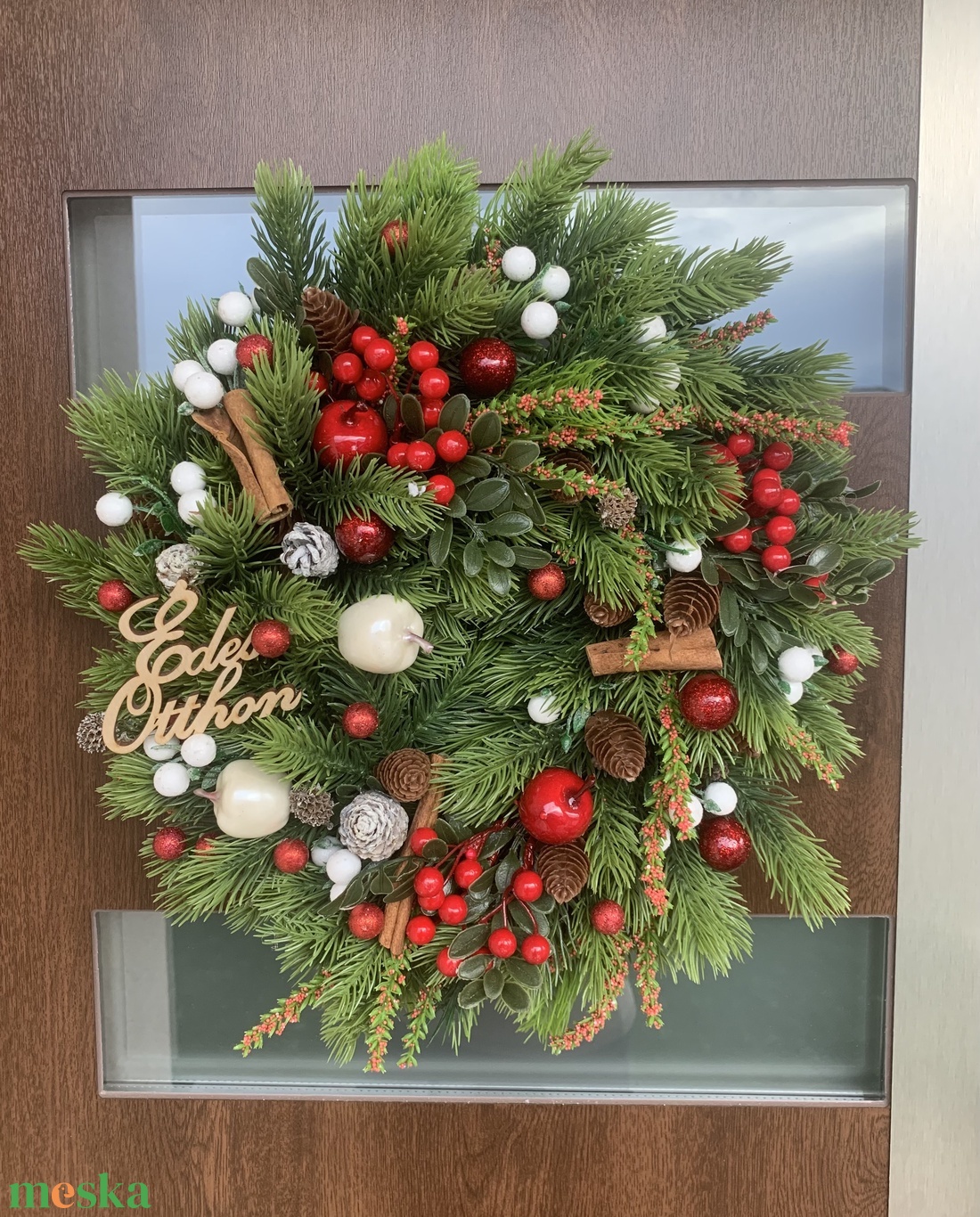 Téli ajtódísz - otthon & életmód - dekoráció - ajtó- és ablak dekoráció - ajtódísz & kopogtató - Meska.hu Téli ajtódísz - otthon & életmód - dekoráció - ajtó- és ablak dekoráció - ajtódísz & kopogtató - Meska.hu