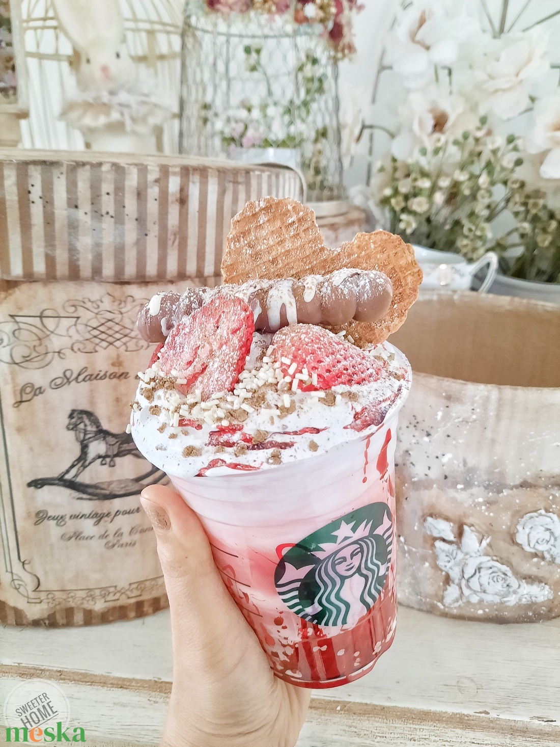 Starbucks shake - otthon & életmód - konyhafelszerelés, tálalás - tálalás - teás- és kávés pohár, készlet - Meska.hu