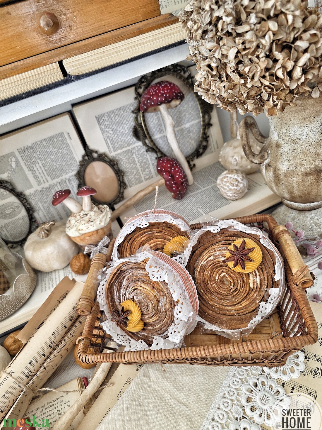 Dekorédesség-pumpkin csiga - otthon & életmód - konyhafelszerelés, tálalás - konyhai dekoráció - konyhai dísz - Meska.hu