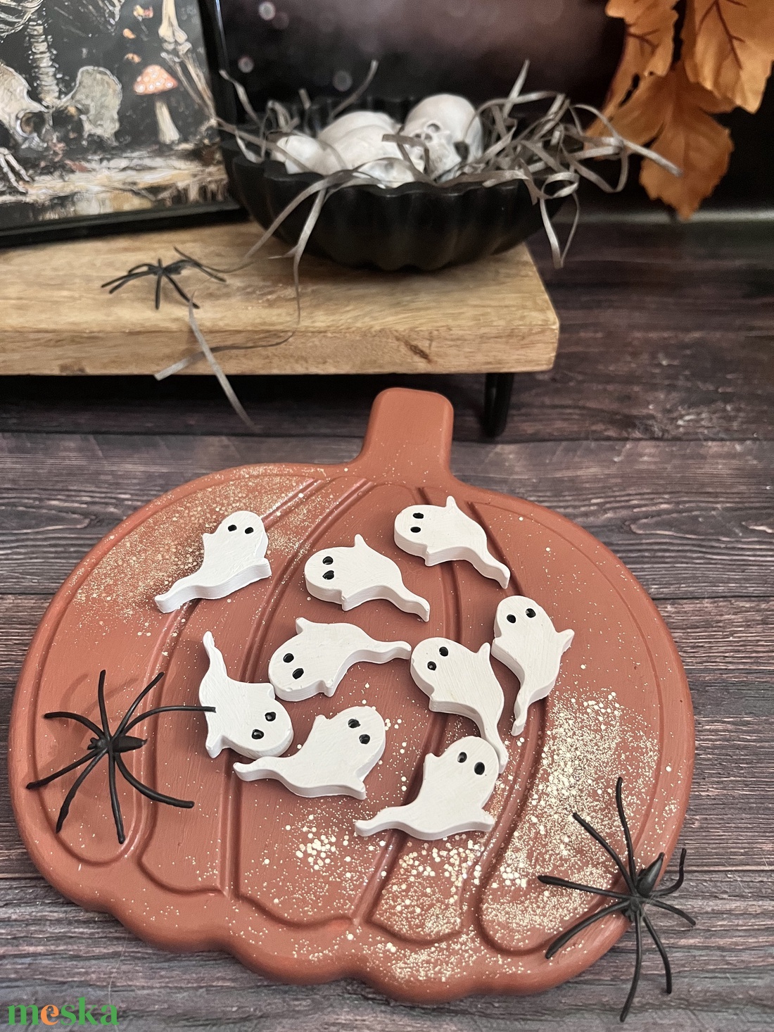 Mini szellemek - kellékek & szerszámok - díszíthető tárgyak - kerámia - Meska.hu Mini szellemek - kellékek & szerszámok - díszíthető tárgyak - kerámia - Meska.hu