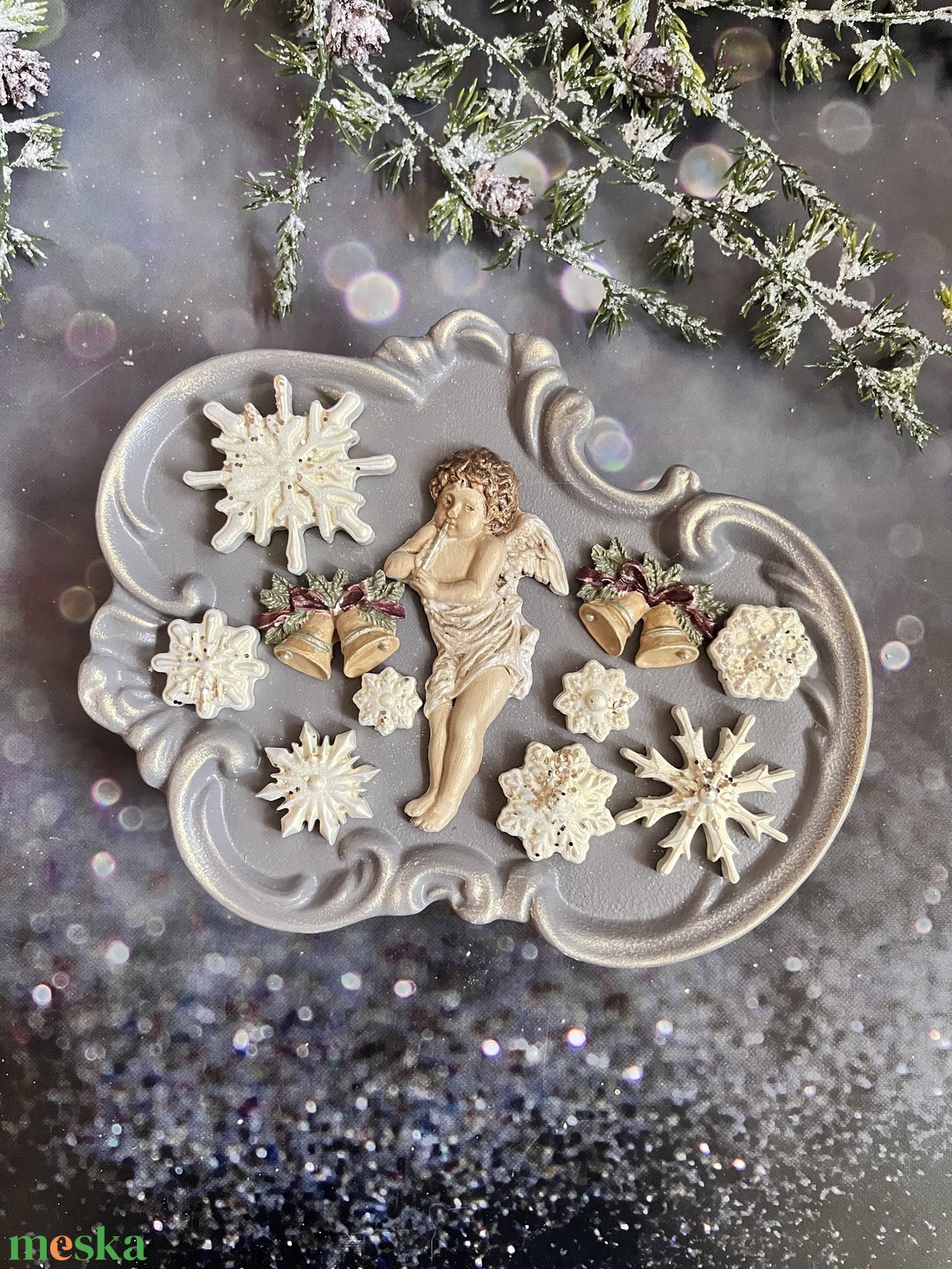 Bájos puttók - kellékek & szerszámok - díszíthető tárgyak - kerámia - Meska.hu