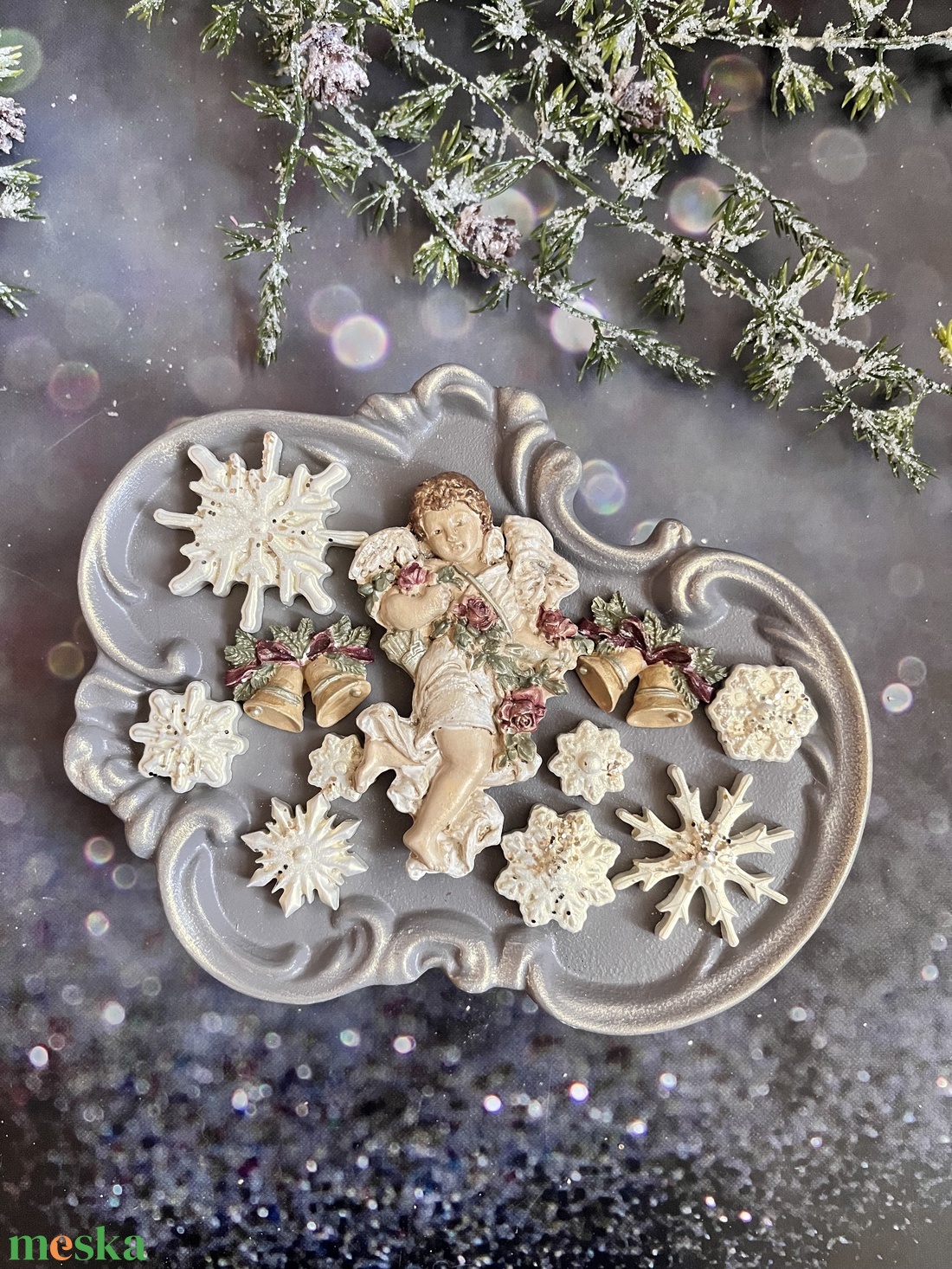 Bájos puttók - kellékek & szerszámok - díszíthető tárgyak - kerámia - Meska.hu