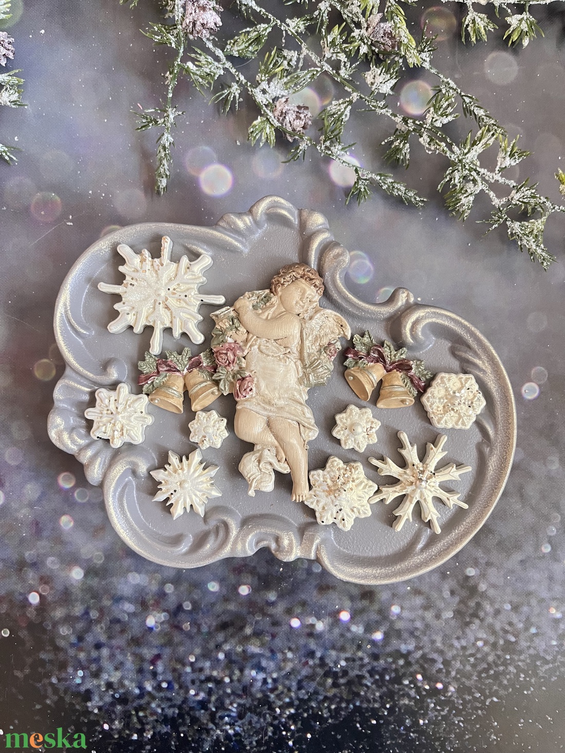 Bájos puttók - kellékek & szerszámok - díszíthető tárgyak - kerámia - Meska.hu