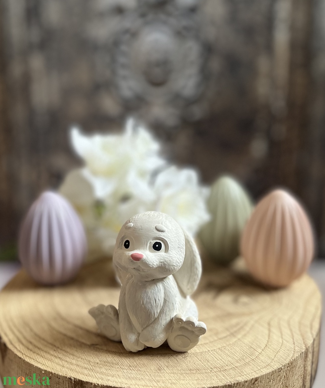 Honey bunny - kellékek & szerszámok - díszíthető tárgyak - kerámia - Meska.hu