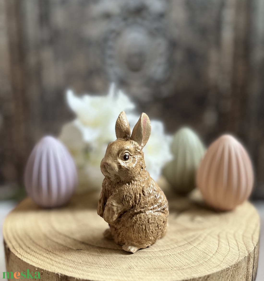 Kívácsi nyuszi - kellékek & szerszámok - díszíthető tárgyak - kerámia - Meska.hu