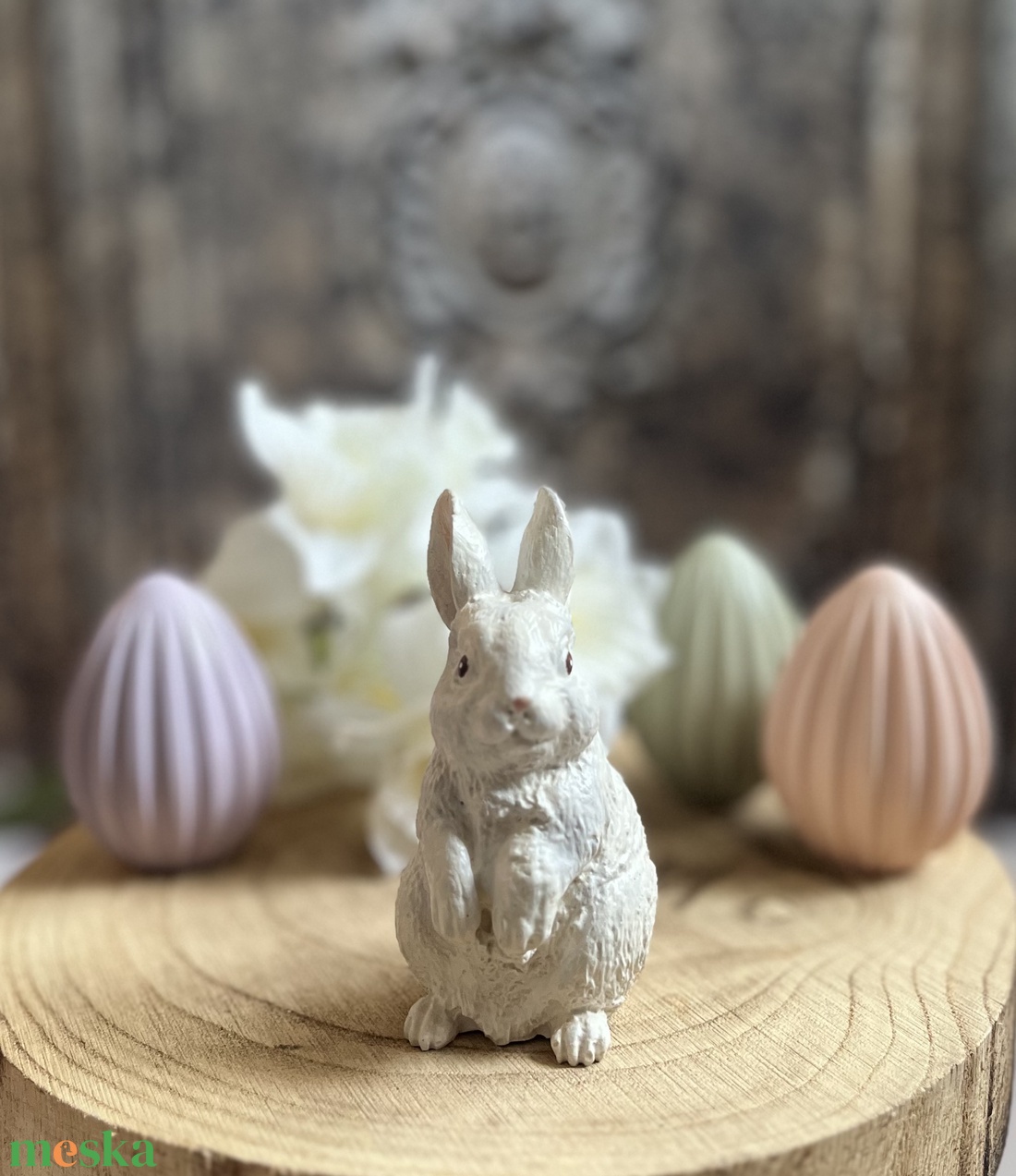 Kívácsi nyuszi - kellékek & szerszámok - díszíthető tárgyak - kerámia - Meska.hu