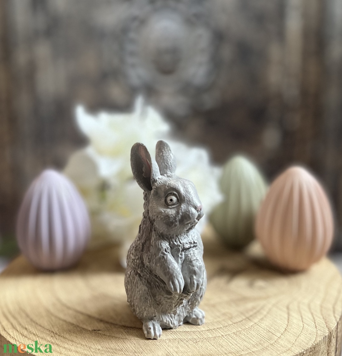 Kívácsi nyuszi - kellékek & szerszámok - díszíthető tárgyak - kerámia - Meska.hu