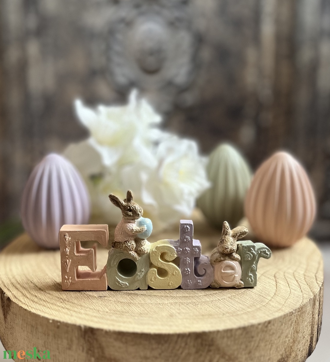 Easter felirat - kellékek & szerszámok - díszíthető tárgyak - kerámia - Meska.hu
