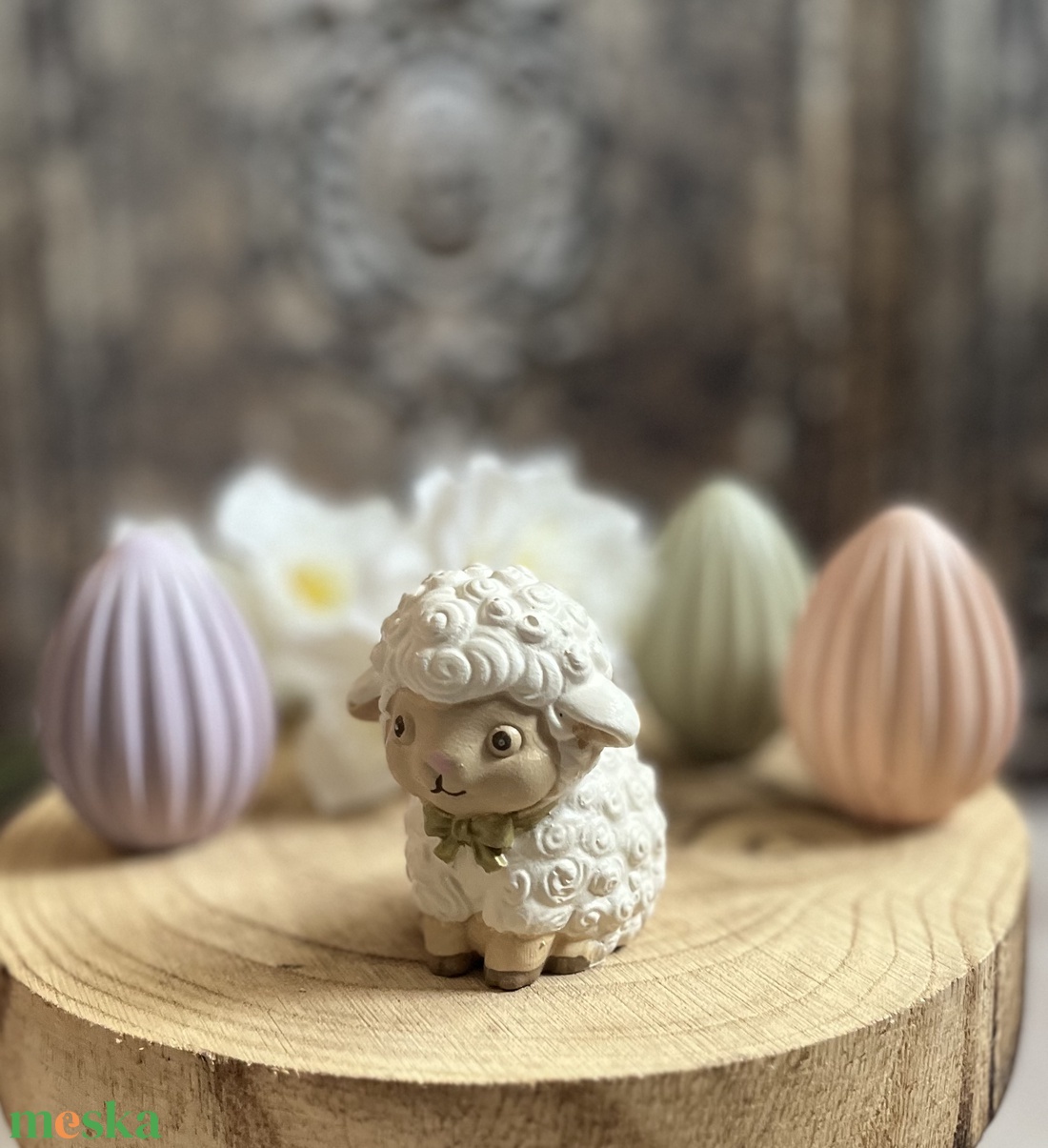 Cuki bárány - kellékek & szerszámok - díszíthető tárgyak - kerámia - Meska.hu