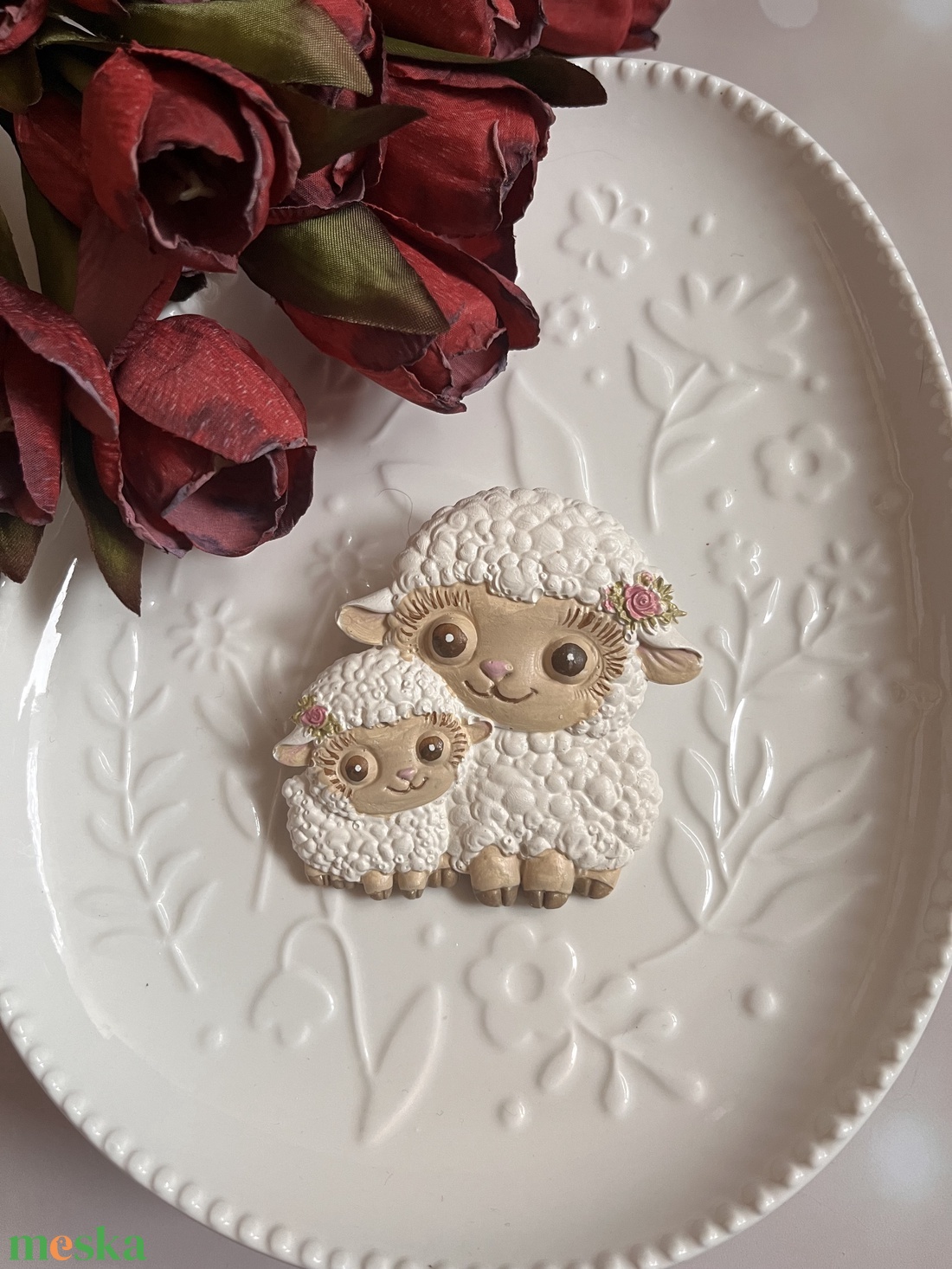 Barimama és kicsinye - kellékek & szerszámok - díszíthető tárgyak - kerámia - Meska.hu