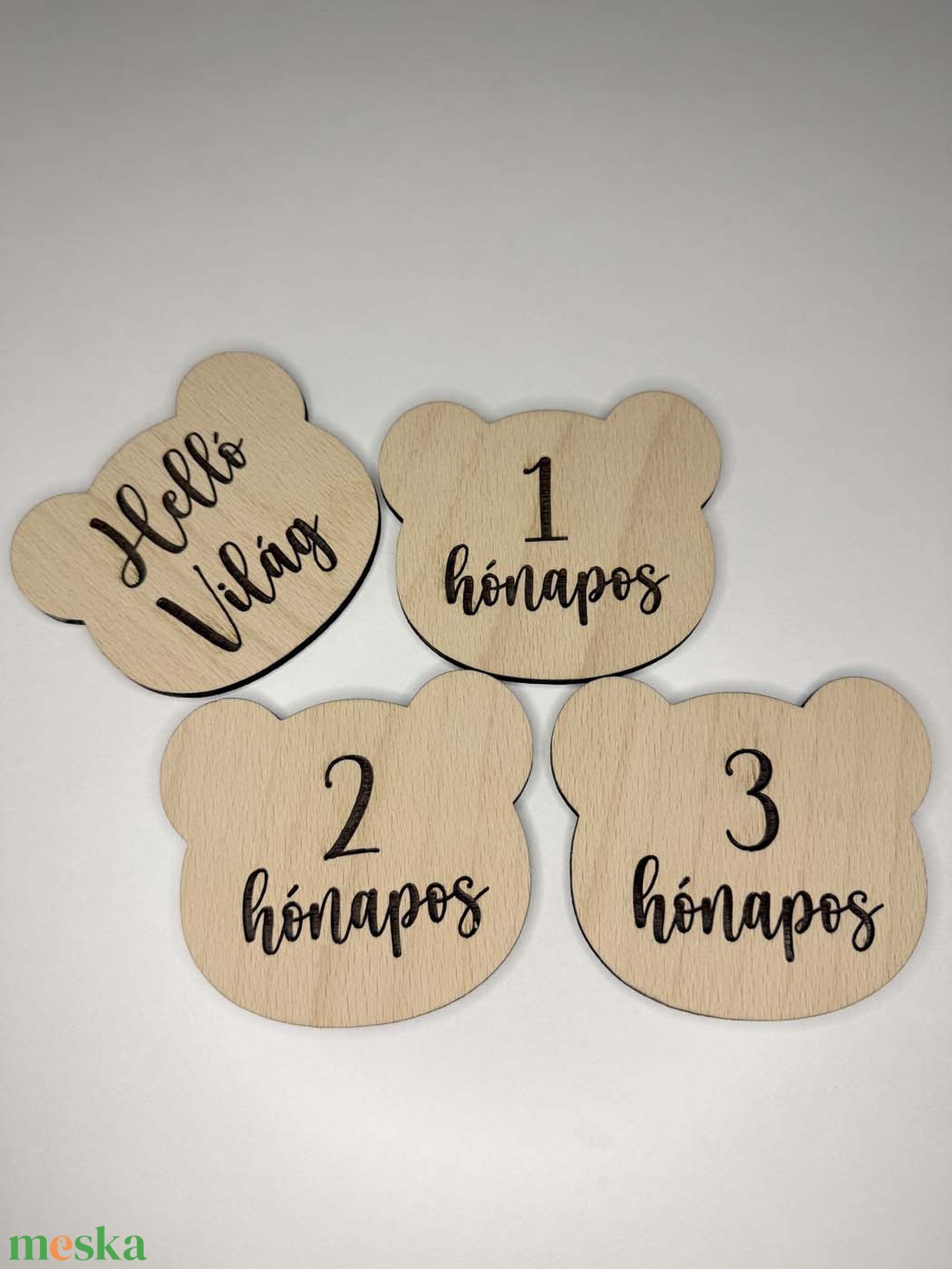 Baba mérföldkő - macis - otthon & életmód - babaszoba, gyerekszoba - babaszoba kép - Meska.hu