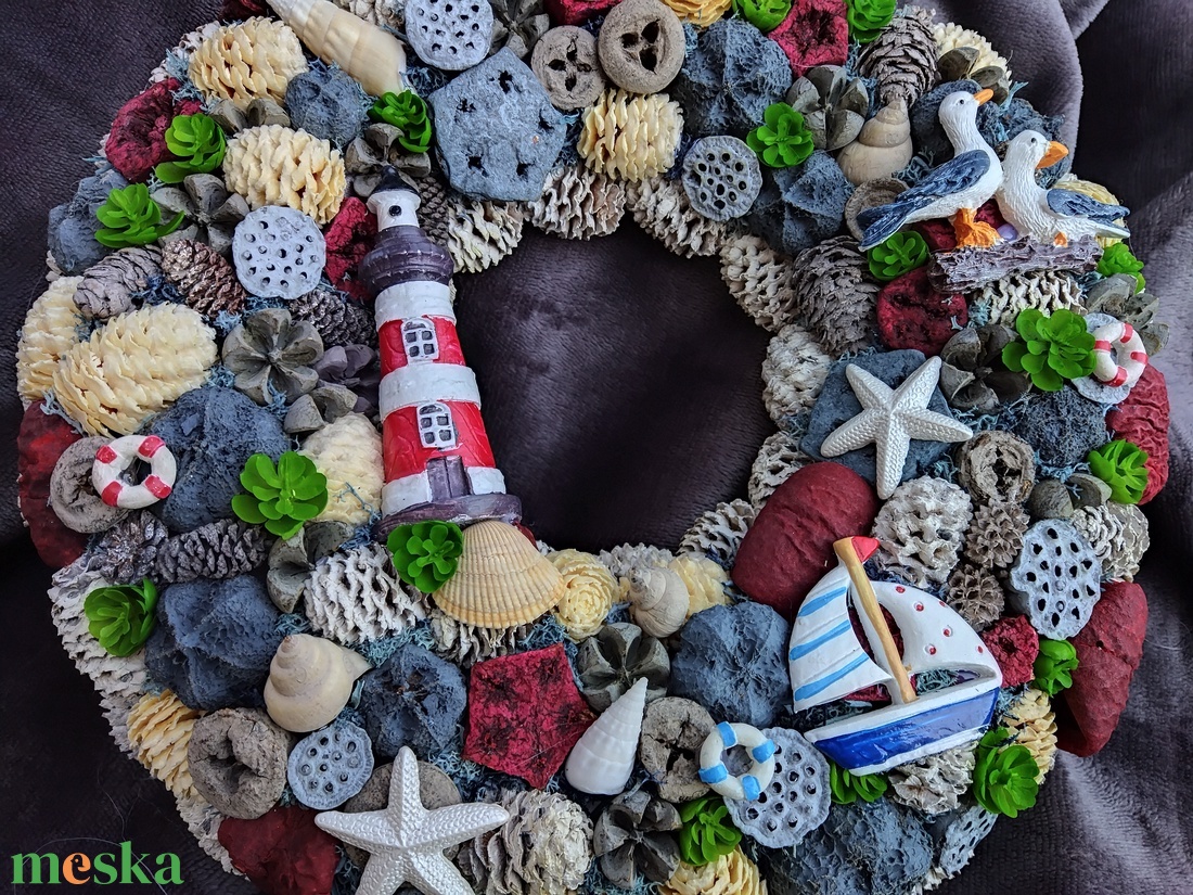 Nyári ajtódísz  - otthon & életmód - dekoráció - ajtó- és ablak dekoráció - ajtódísz & kopogtató - Meska.hu