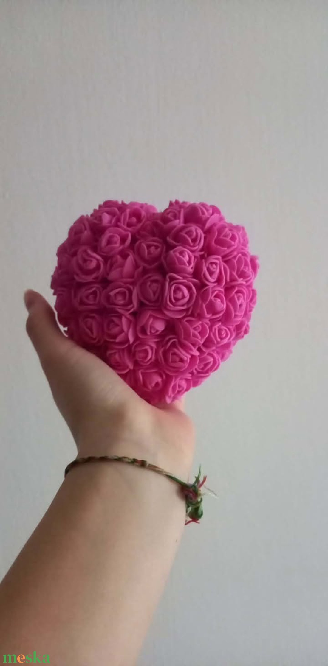 Sweet Rose Magenta - otthon & életmód - dekoráció - asztal és polc dekoráció - asztaldísz - Meska.hu