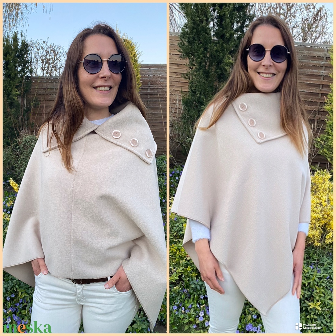 Lágy Ölelés � kézzel készült poncsó - ruha & divat - női ruha - poncsó - Meska.hu