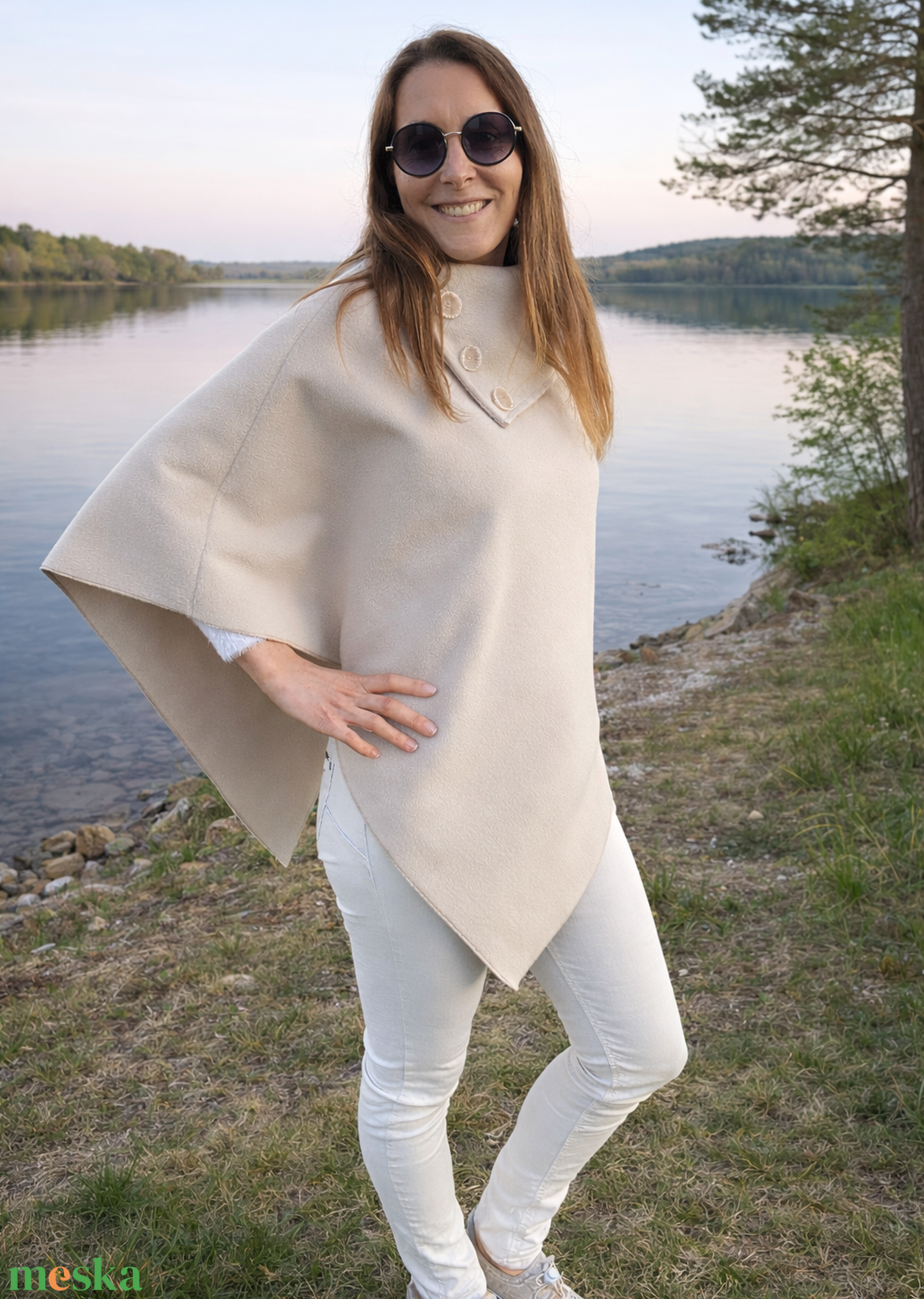 Lágy Ölelés � kézzel készült poncsó - ruha & divat - női ruha - poncsó - Meska.hu