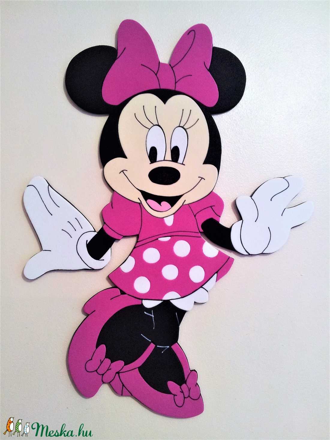 Dekorgumi gyerekszoba dekoráció Minnie mouse szett - - Meska.hu Dekorgumi gyerekszoba dekoráció Minnie mouse szett - - Meska.hu