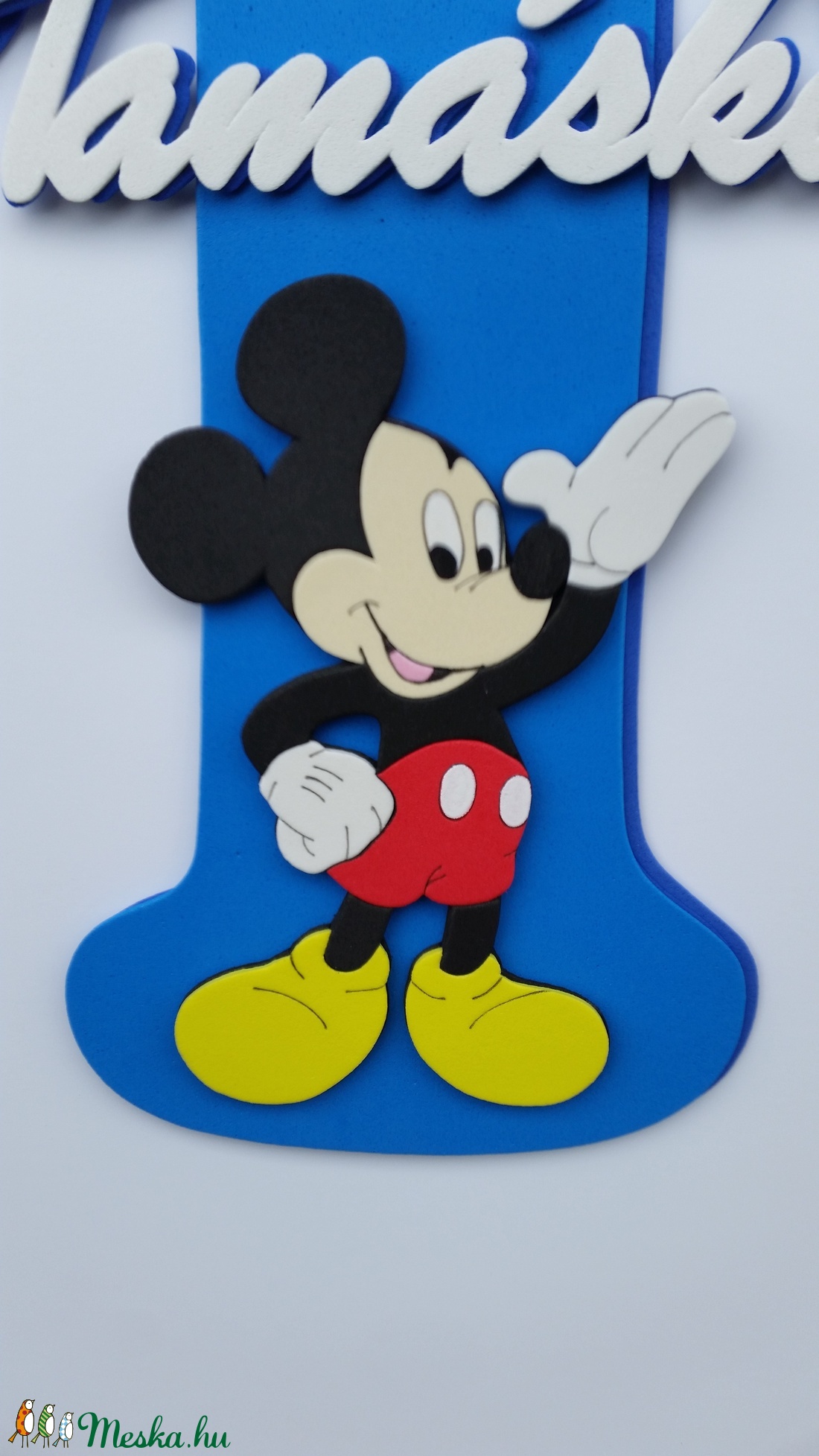 Dekorgumi gyerekszoba dekoráció névtábla Mickey egér - - Meska.hu Dekorgumi gyerekszoba dekoráció névtábla Mickey egér - - Meska.hu